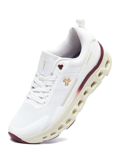Campus TRASKO White Mens Running Shoes golden