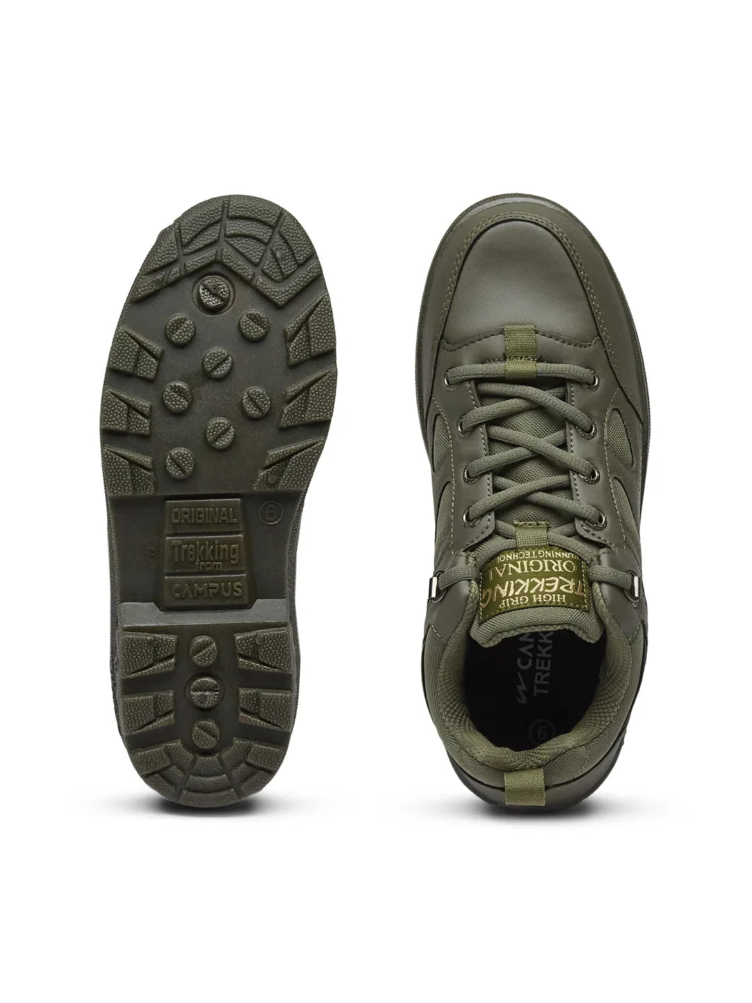 Campus TREKKING Olive Child Sneakers