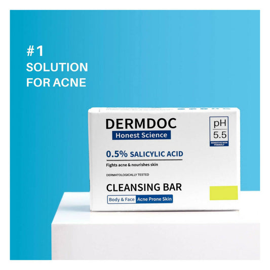 Dermdoc 0.5% Salicylic Acid Cleansing Bar