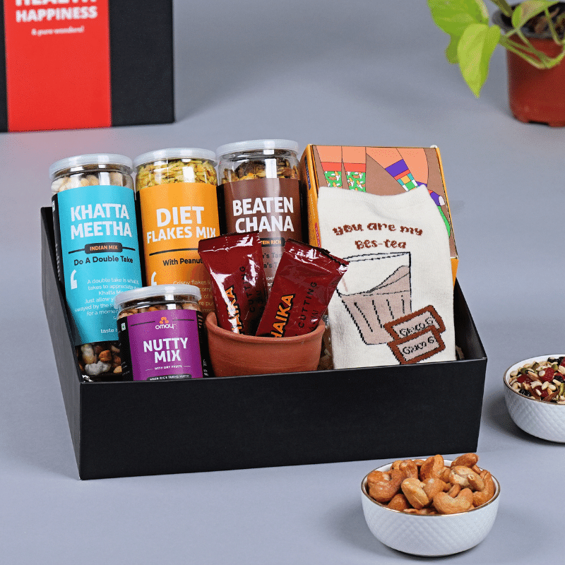 Omay Foods Tea Time Treasures Gift Box