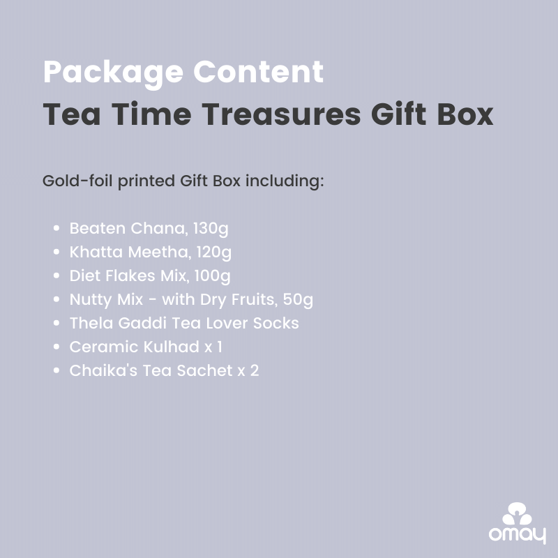 Omay Foods Tea Time Treasures Gift Box