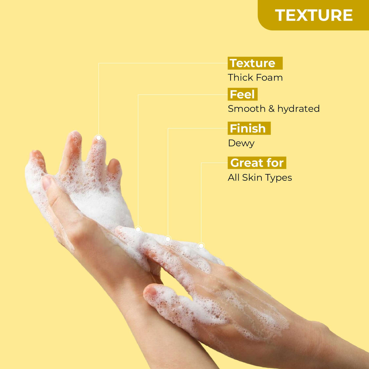 Soku Cosmetic Instant Glow Foaming Face Wash
