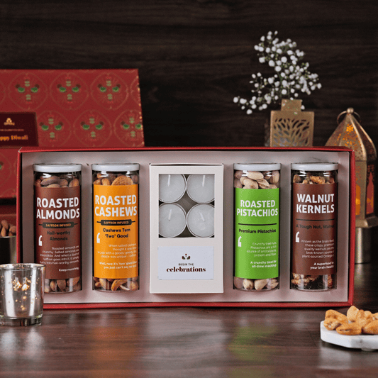 Omay Foods The Dry Fruits Diwali Gift Box