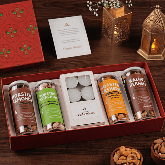 Omay Foods The Dry Fruits Diwali Gift Box