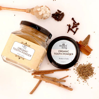 Ancient Living Organic Tooth Powder - PUSHMYCART