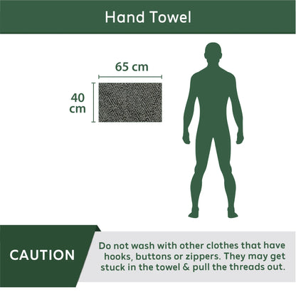 Heelium Bamboo Hand Towels - Set of 2