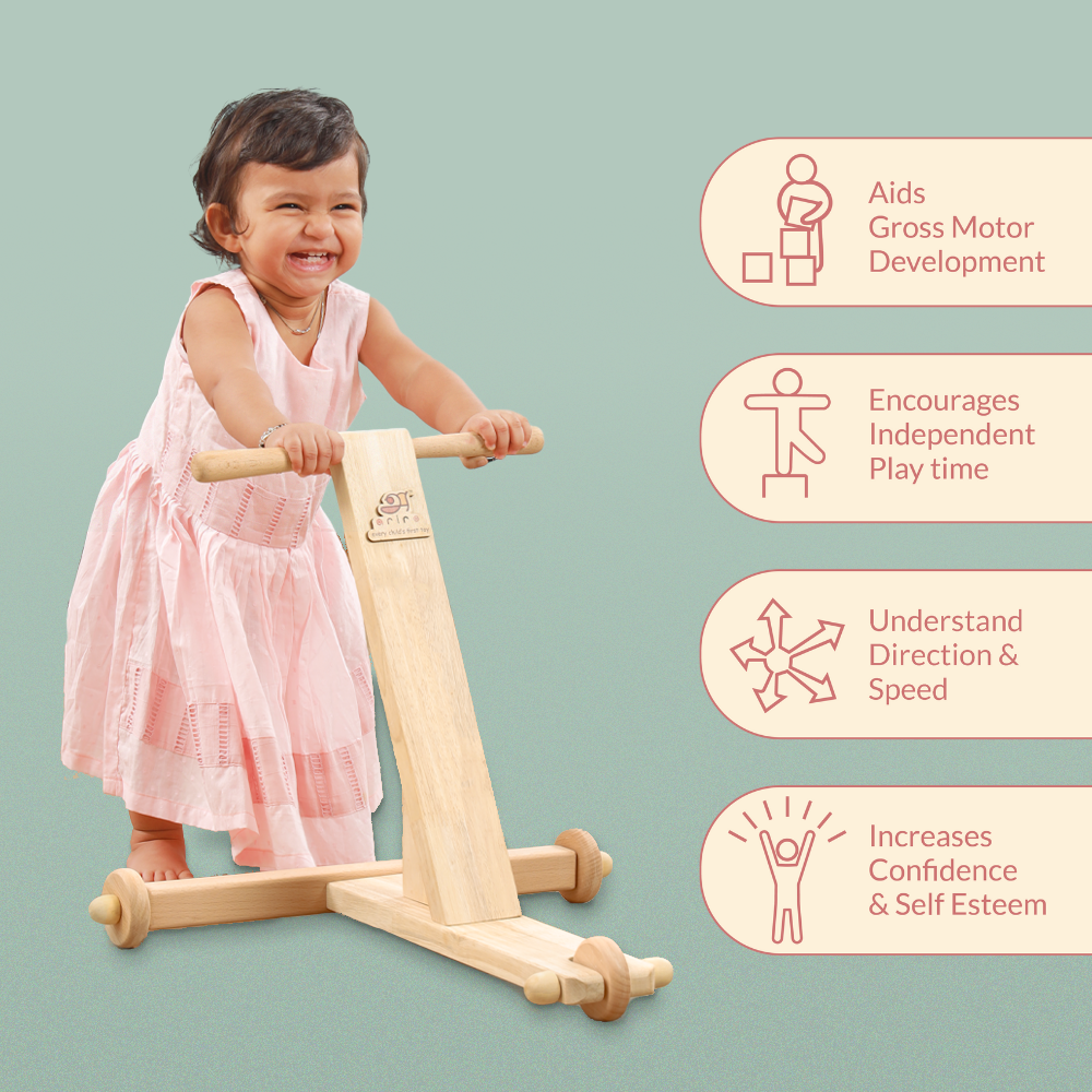 Ariro Toys Traditional Push wagon