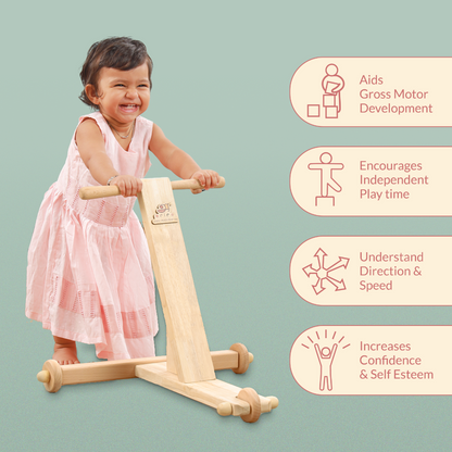 Ariro Toys Traditional Push wagon