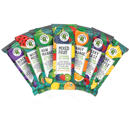 Green Protein Pea Protein Isolate Powder Dairy | 6 Flavors - PUSHMYCART