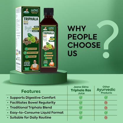 Jeena Sikho Triphala Ras Juice