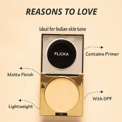 Flicka Cover To Conquer Compact | Coffee