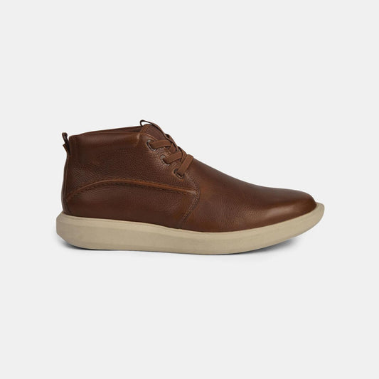 Hush Puppies Tan Lace Up Casual Shoes for Men Style 8243005