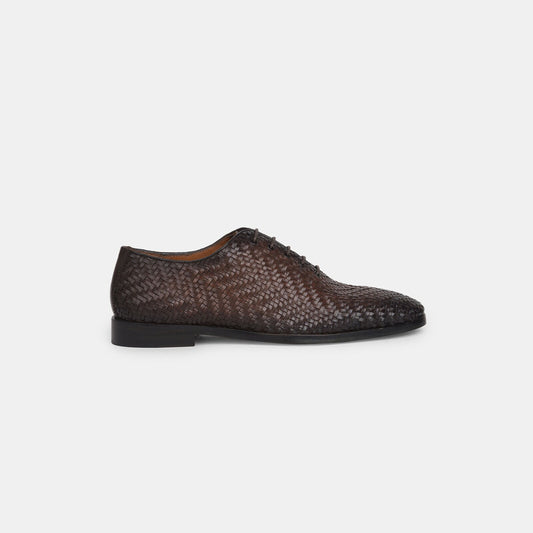 Hush Puppies Brown Oxford Formal Shoes for Men Style 8344978