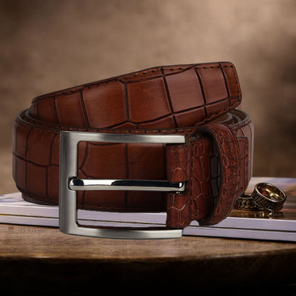 Hush Puppies Tan Belt for Men Style 9903030