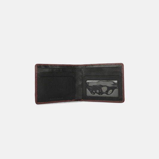 Hush Puppies Maroon Wallet for Men Style 9905944