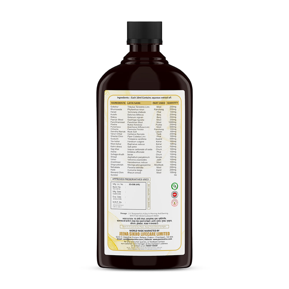 Jeena Sikho URO Cleanse Syrup