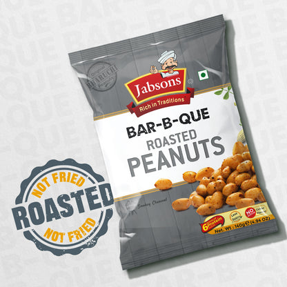 Jabsons Foods Barbeque Roasted Peanuts