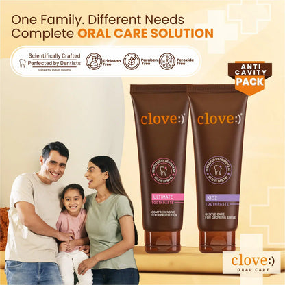Clove Oral Care Family smile Combo