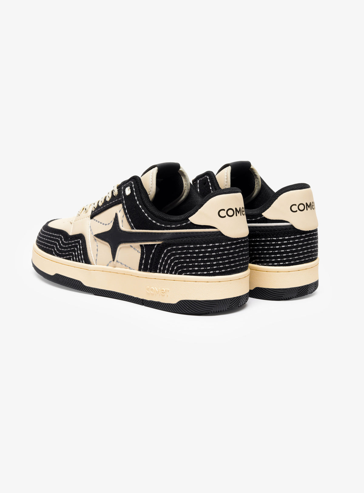 Comet X Lows Piano Black Sneakers