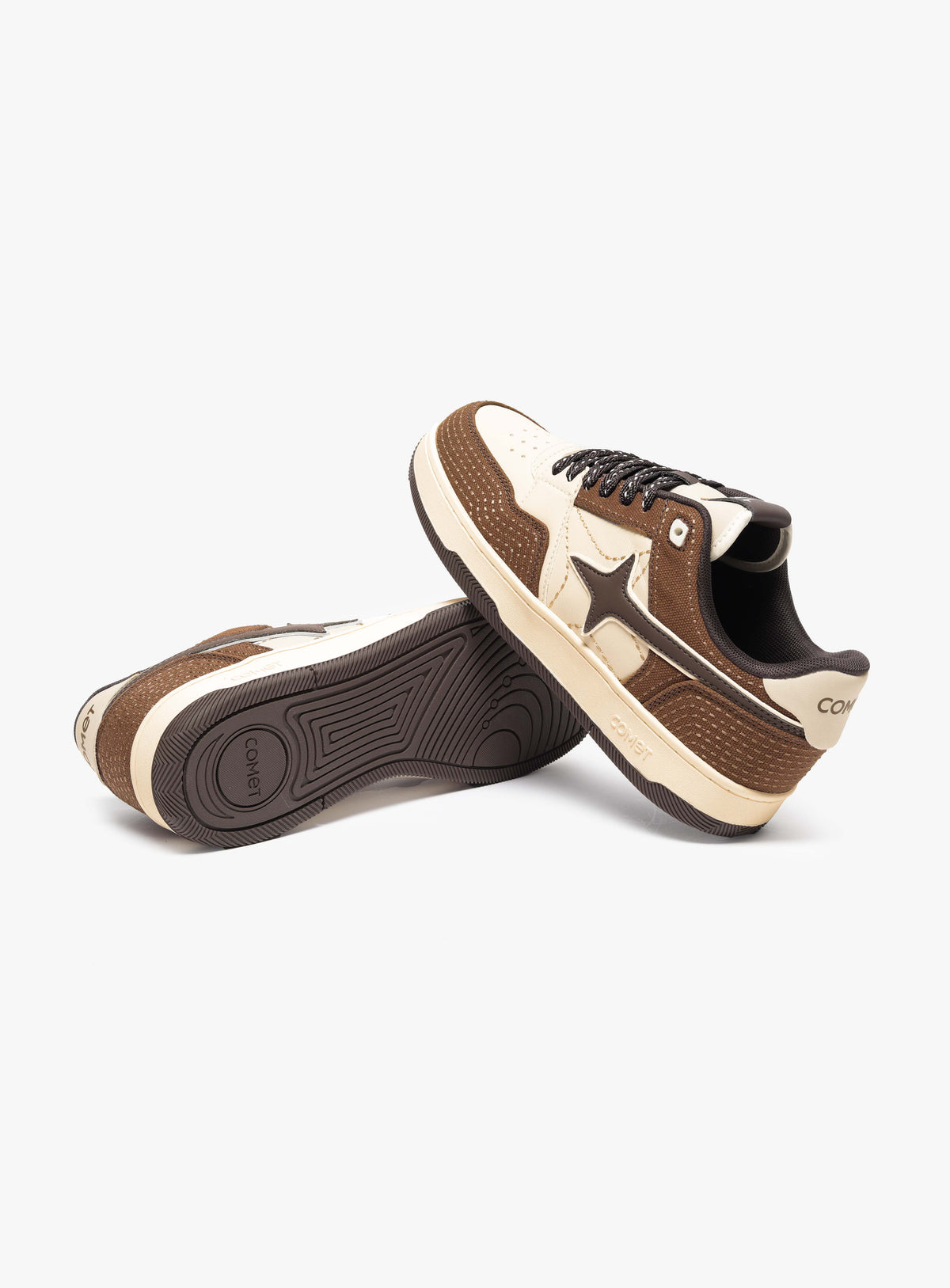 Comet X Lows Saddle Brown Sneakers