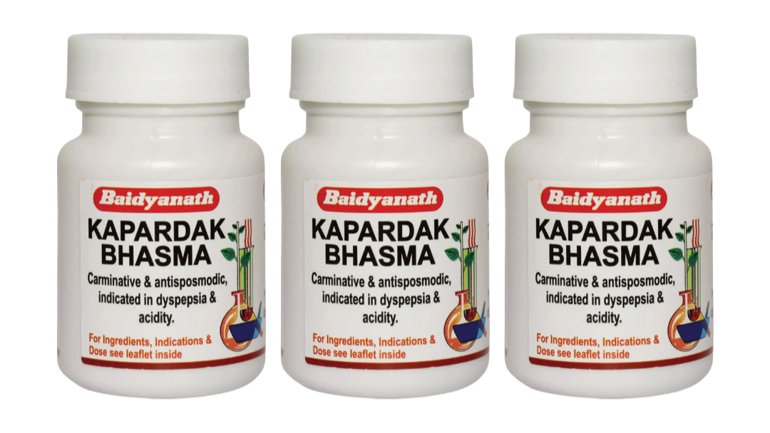 Baidyanath Kapardak Bhasma 10g