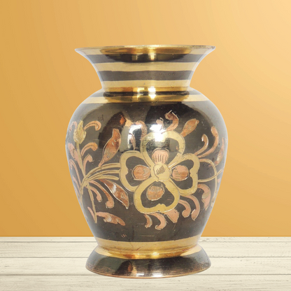 Brass Flower Pot Vase 0.25kg - PUSHMYCART