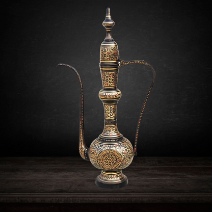 Brass Surahi Aftaba 9.94Kg - PUSHMYCART