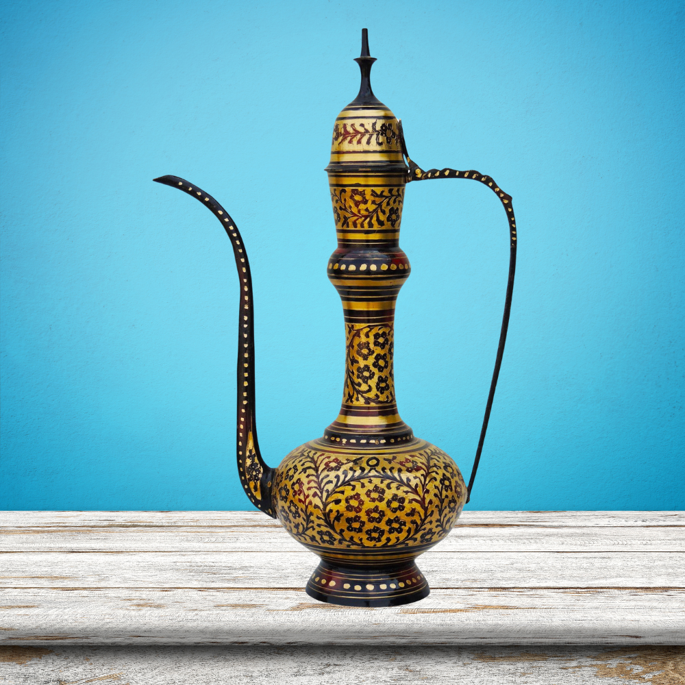 Brass Aftaba Surahi 2.26Kg - PUSHMYCART