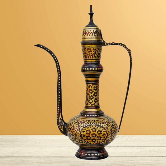 Brass Aftaba Surahi 2.26Kg - PUSHMYCART