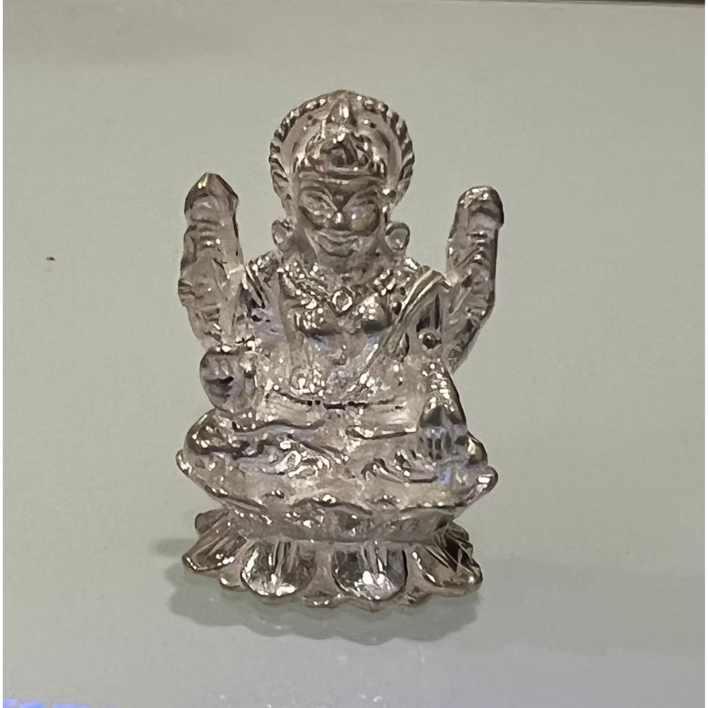 Silver Lakshmi Idol
