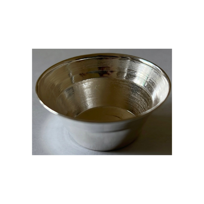 silver prashad bowl
