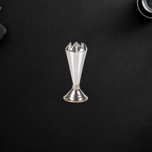 Pure Silver Agarbatti Stand 9.73 grams - PUSHMYCART