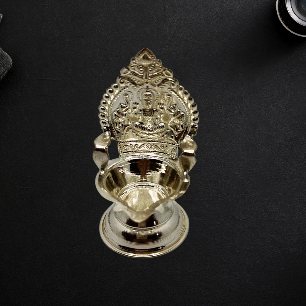 Pure Silver Kamakshi Diya 16g - PUSHMYCART