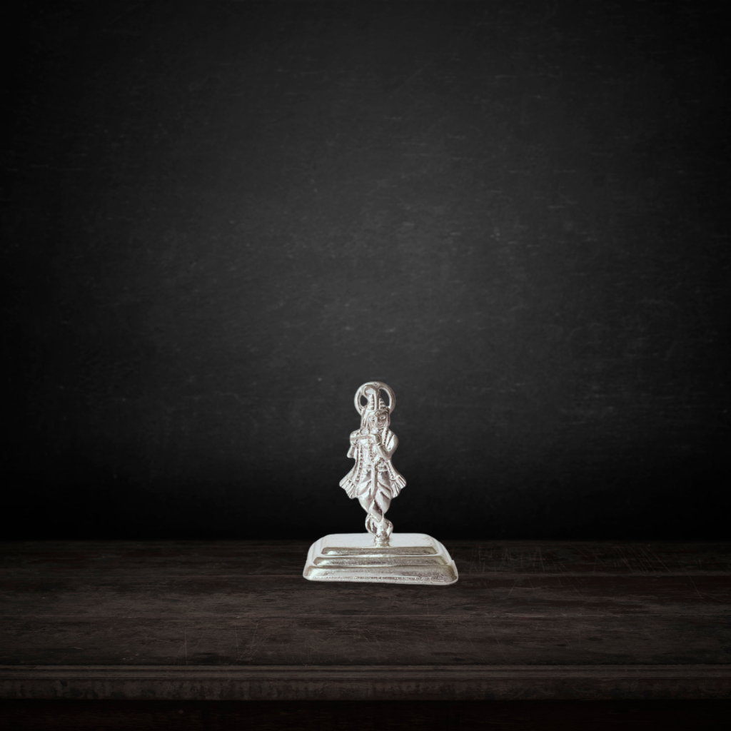 Pure Silver Krishna 4.62g - PUSHMYCART