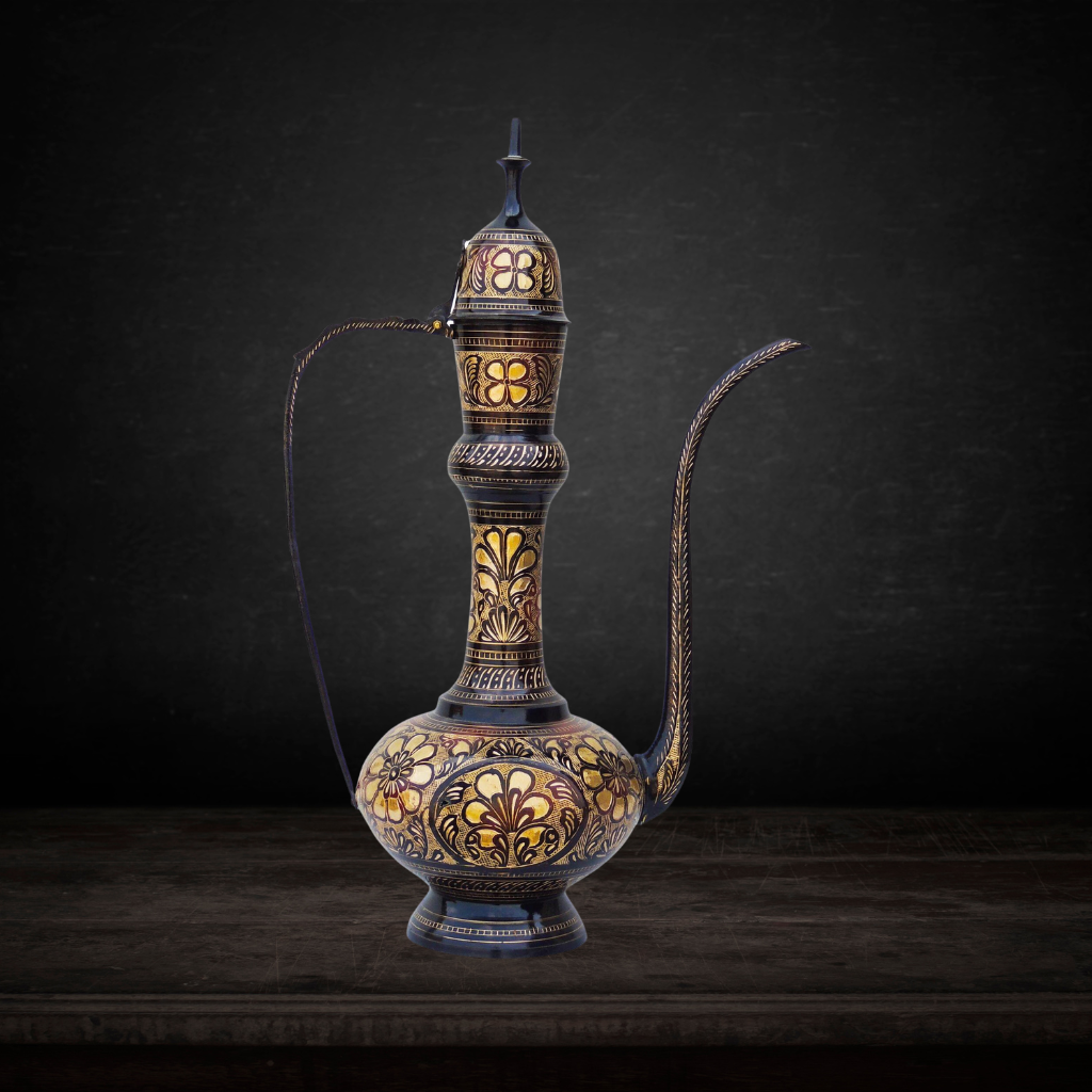 Brass Aftaba Surahi 2Kg - PUSHMYCART