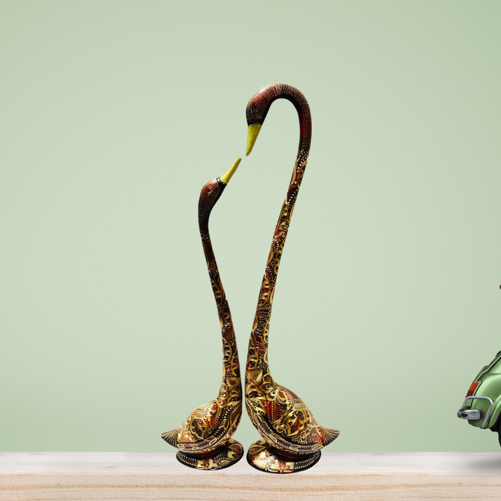 Brass Showpiece Duck 6.534kg - PUSHMYCART