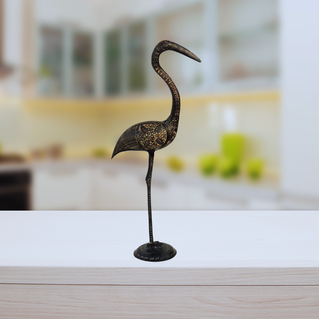 Brass Showpiece Duck 2.38kg - PUSHMYCART