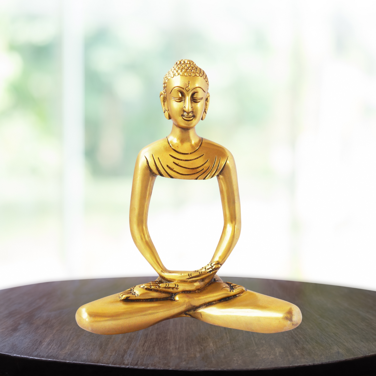 Brass Buddha Invisible Statue 2.08kg - PUSHMYCART