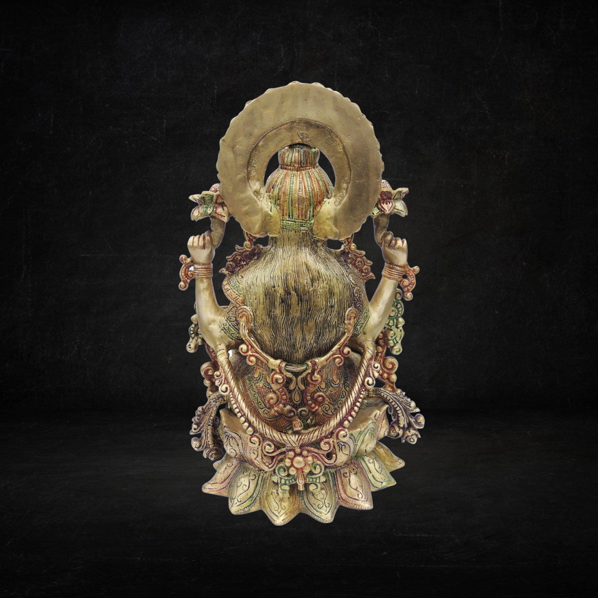 Brass Laxmi Colour Statue 11.82kg - PUSHMYCART