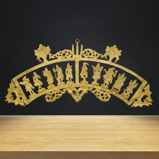 Brass Wall Hanging Das Avatar 3.94kg - PUSHMYCART