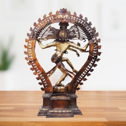 Brass Nataraj Statue 30.68Kg - PUSHMYCART