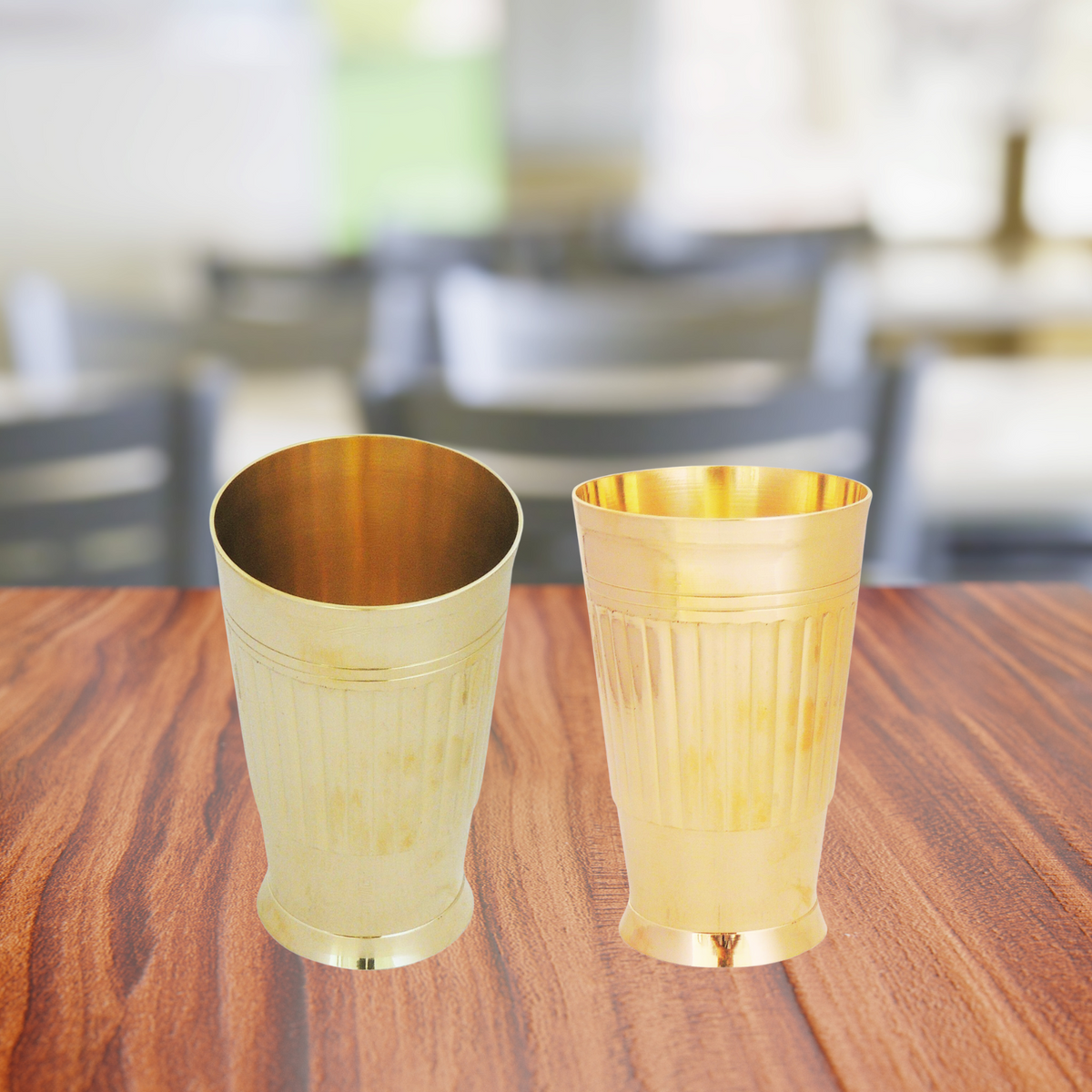 Brass Glass 300 Ml 0.24kg(Pack of 16) - PUSHMYCART