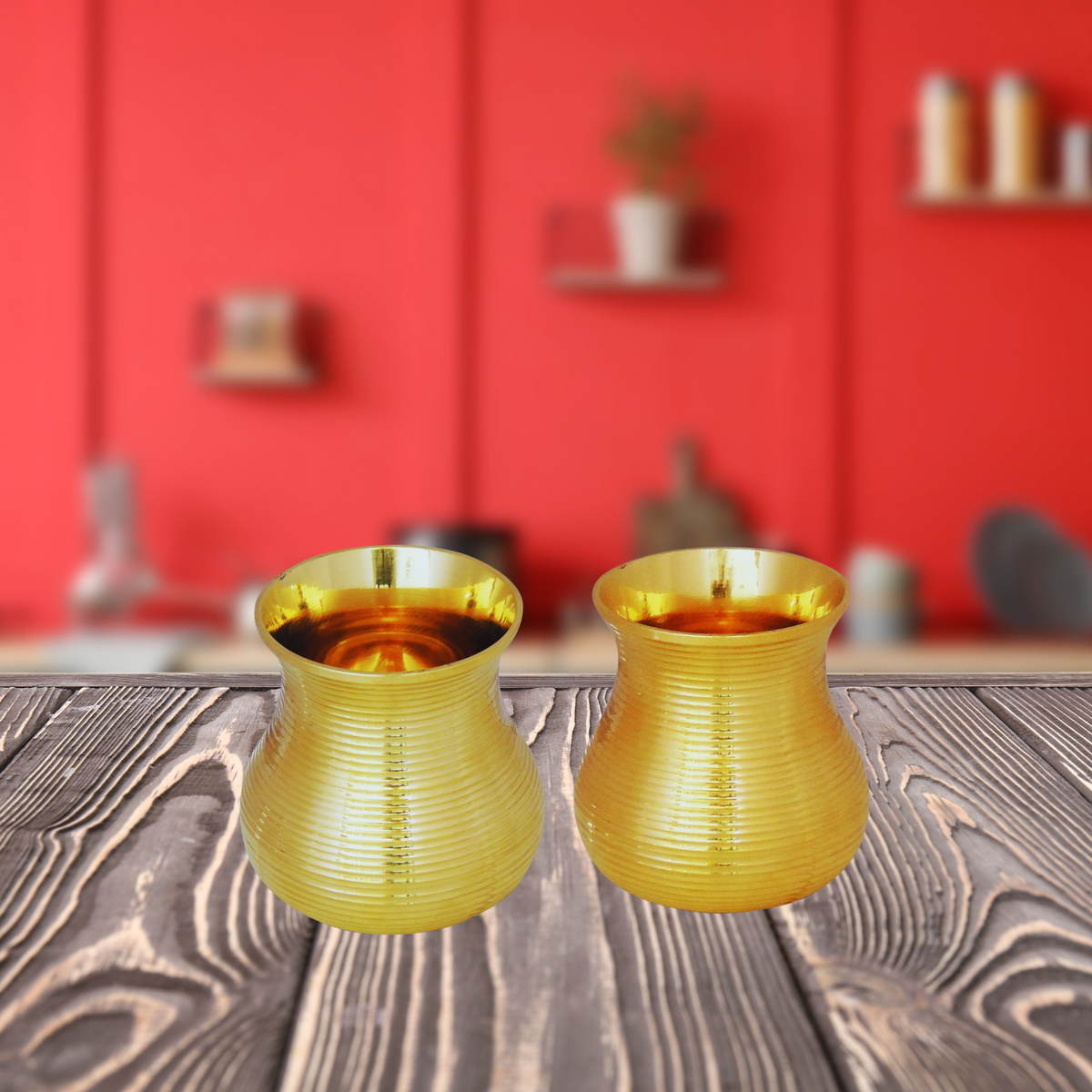 Brass Glass 0.23Kg(Pack of 12) - PUSHMYCART