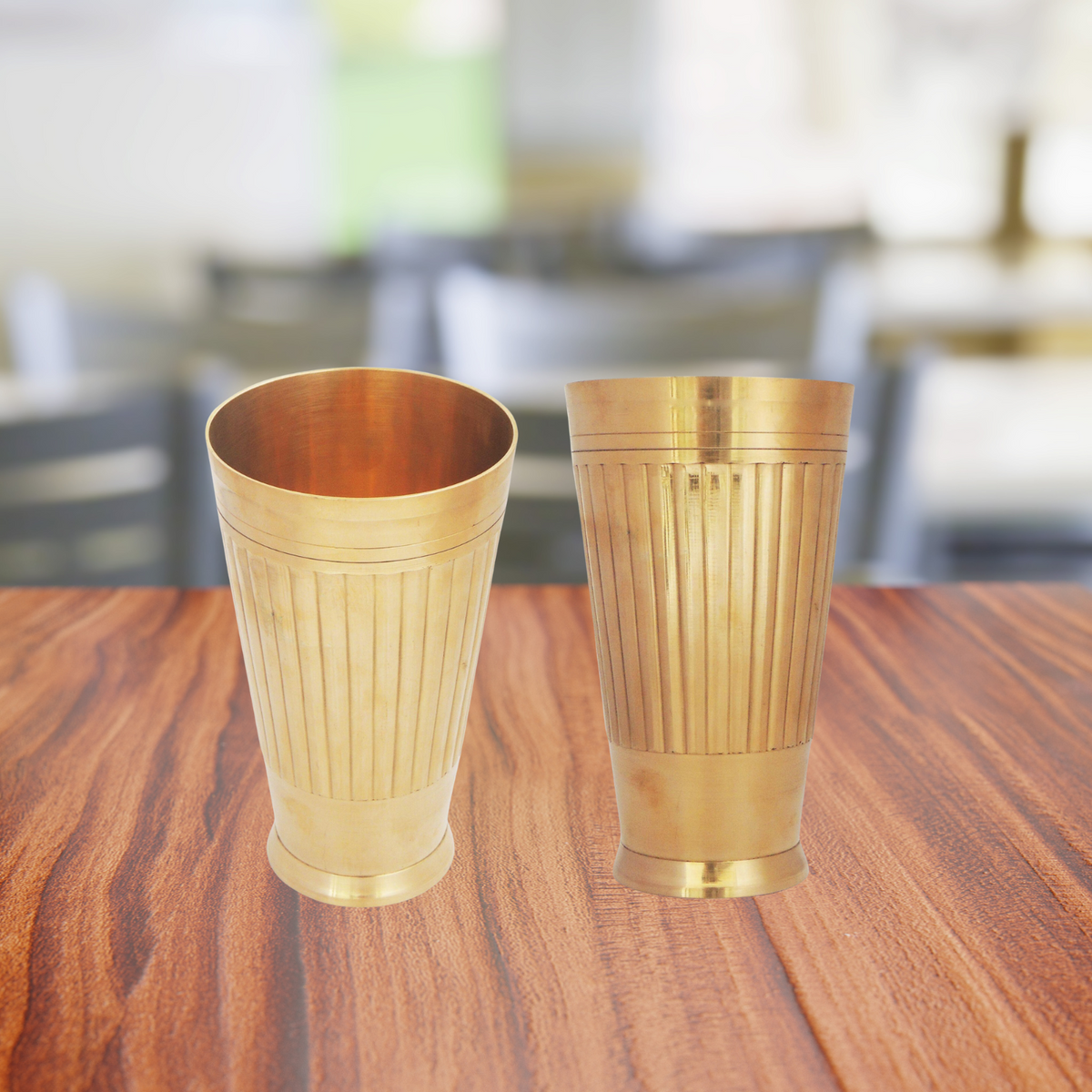Brass Glass 500 Ml 0.38kg(Pack of 12) - PUSHMYCART