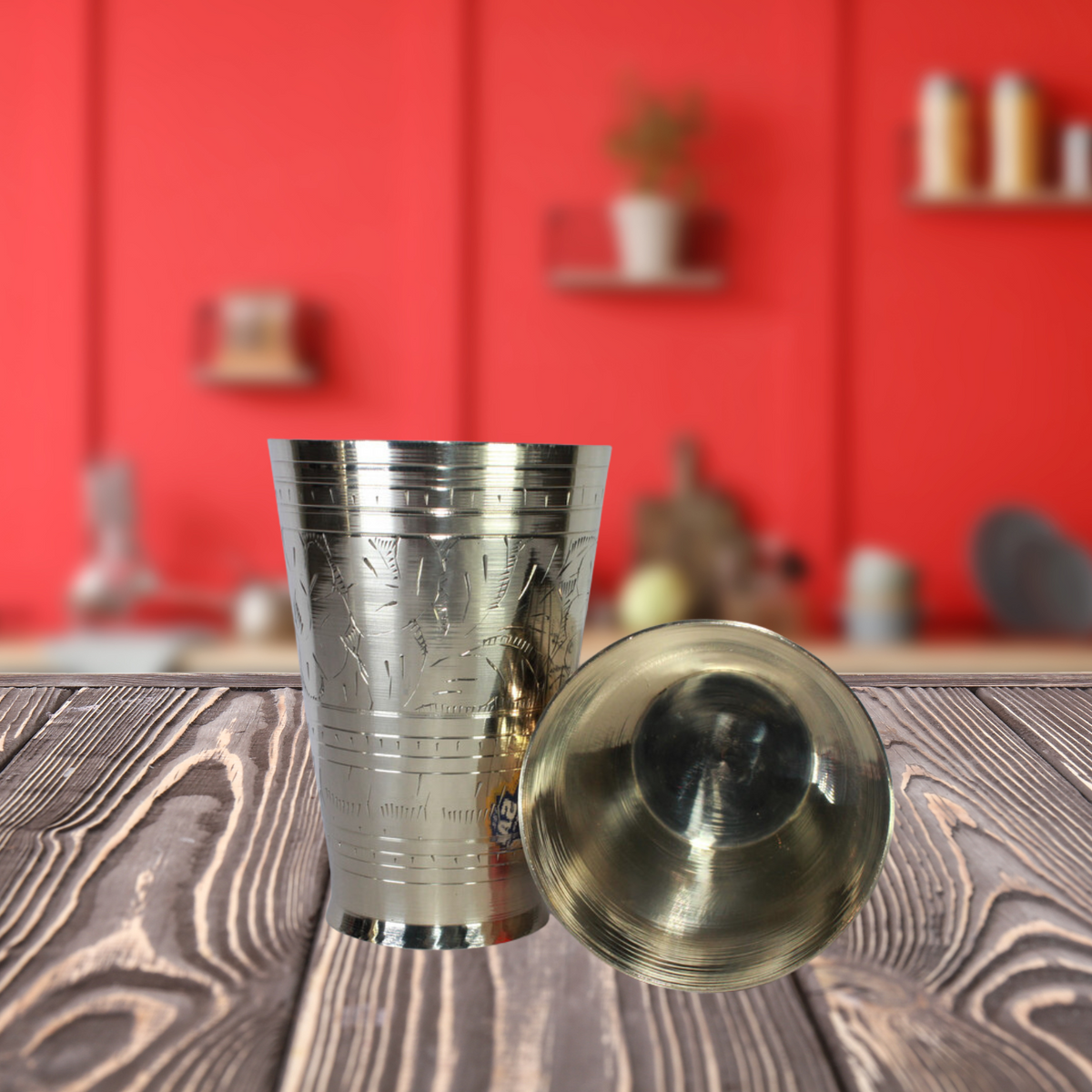 Brass Glass 234g(Pack of 12) - PUSHMYCART