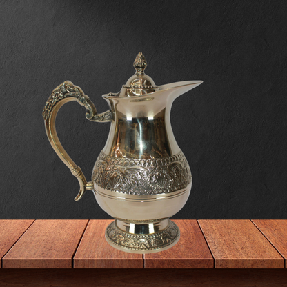 Brass Water Jug Pitcher 1154g(Pack of 6) - PUSHMYCART