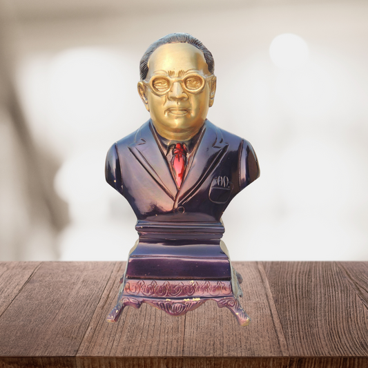 Brass Ambedkar Ji Statue 3.9kg - PUSHMYCART