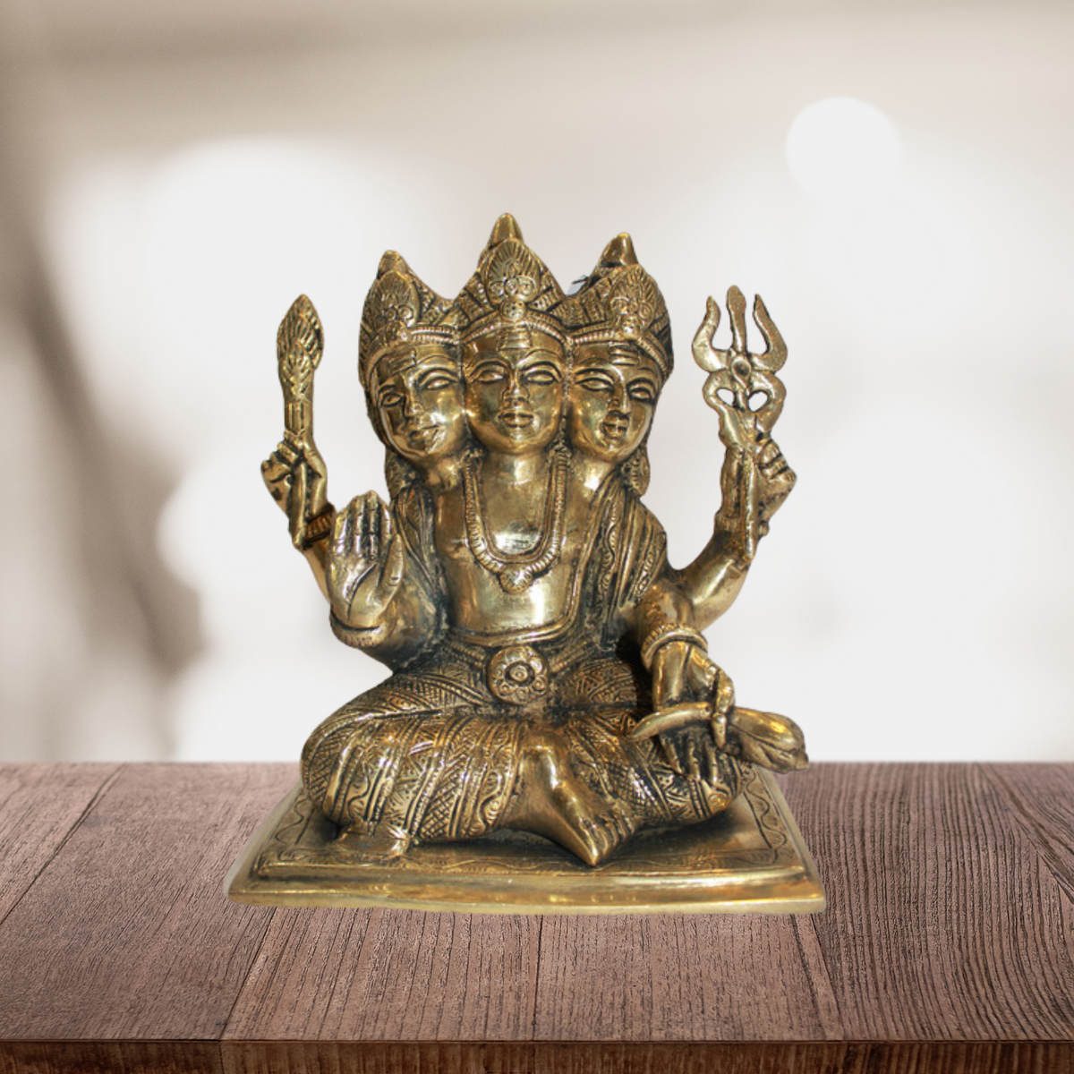 Brass Kartikeya Statue Idol 2600g - PUSHMYCART