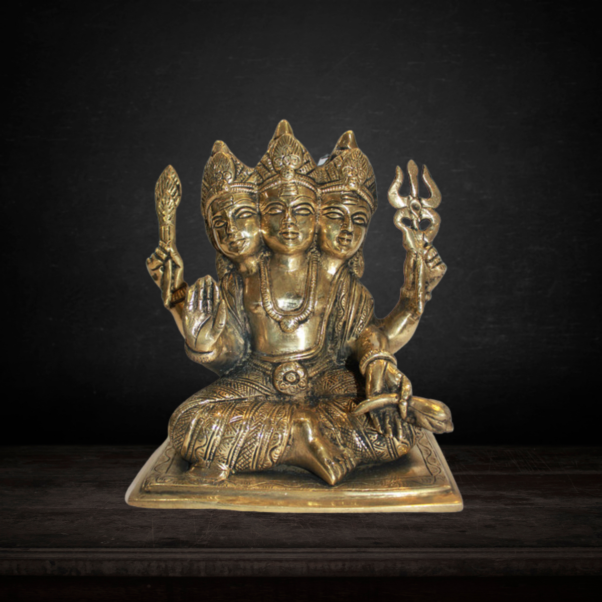 Brass Kartikeya Statue Idol 2600g - PUSHMYCART