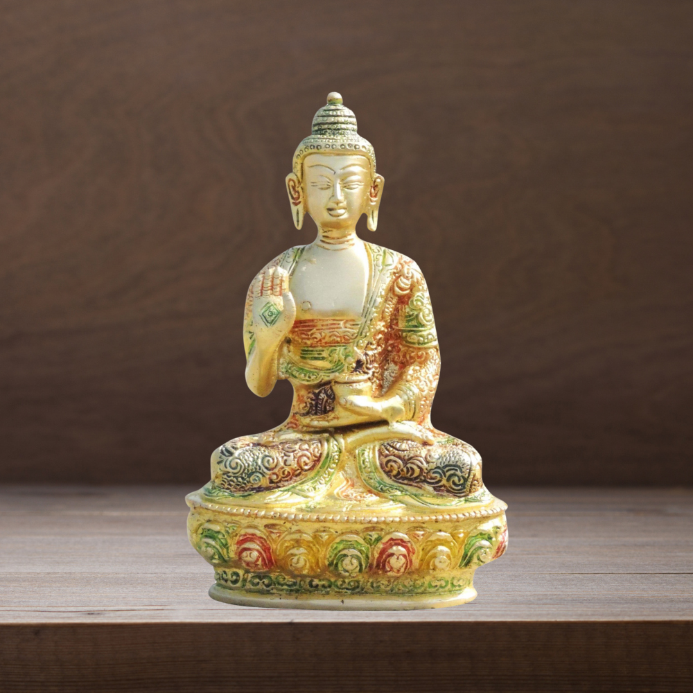 brass Buddha statue
